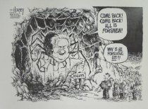 Come back! Come back! All is forgiven!